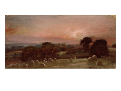 Hayfield Near East Bergholt John Constable